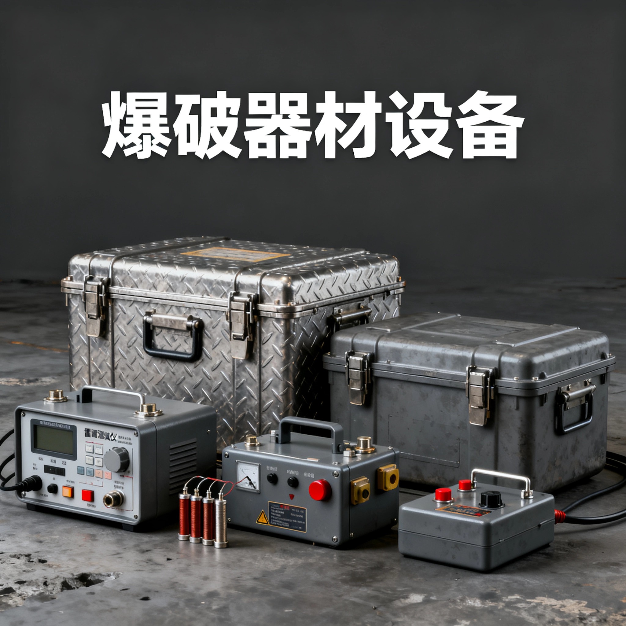 府谷爆破工程师的“兵器库”：常用器材一册通